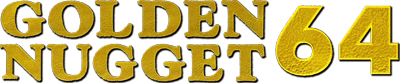 Golden Nugget 64 logo for Nintendo 64